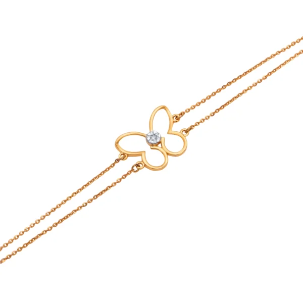 Yellow Gold Diamond Bracelet