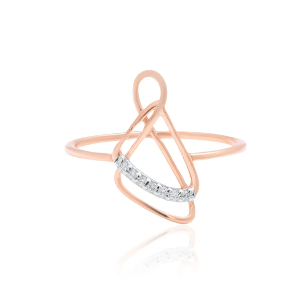 Rose Gold Diamond Ring