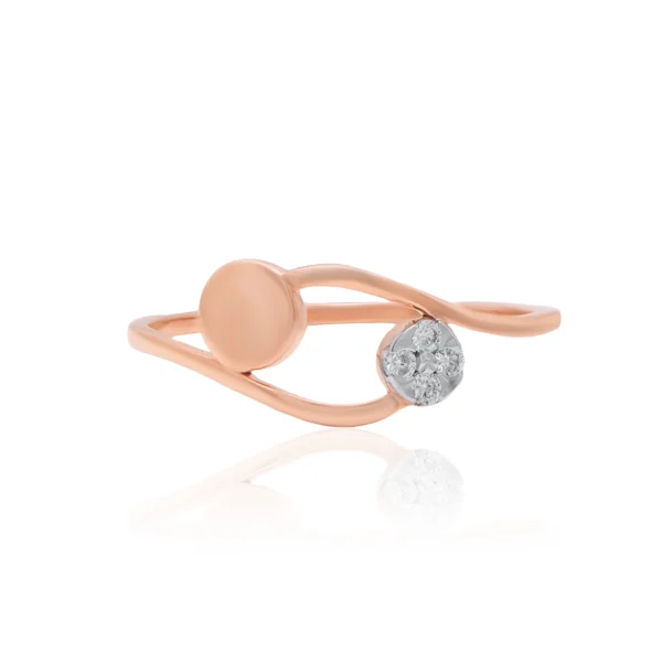 Rose Gold Diamond Ring