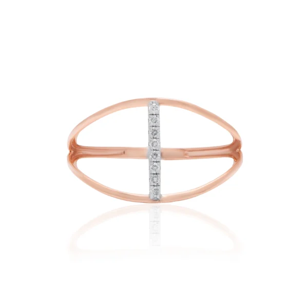Rose Gold Diamond Ring