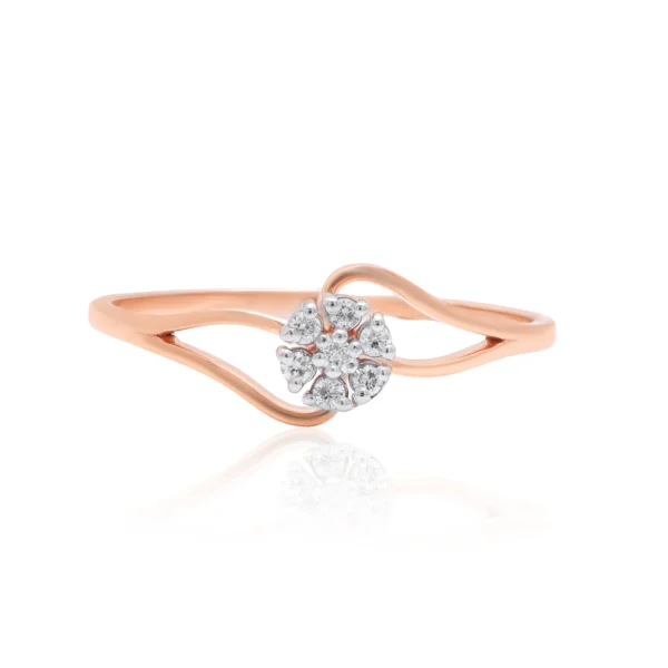 Rose Gold Diamond Ring