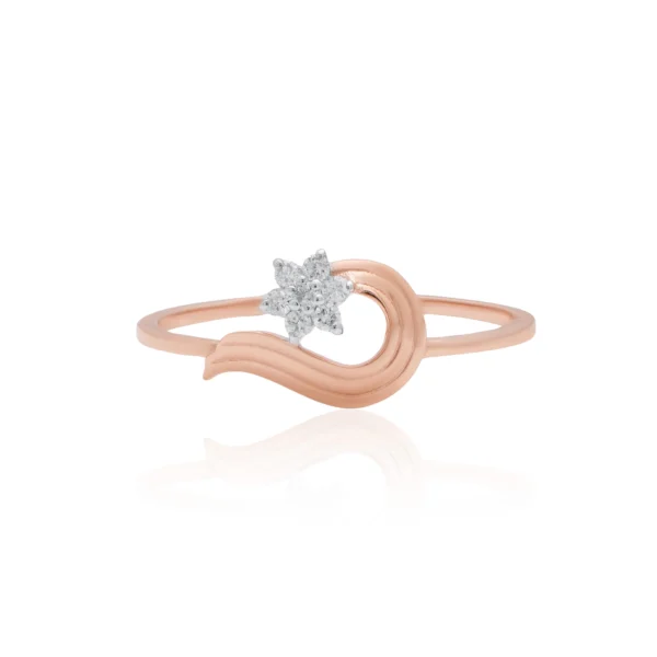 Rose Gold Diamond Ring