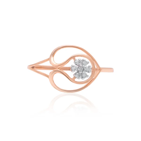 Rose Gold Diamond Ring