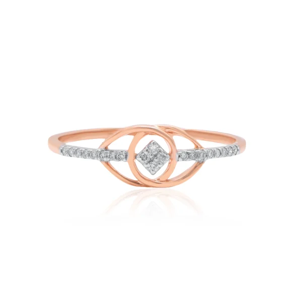 Rose Gold Diamond Ring