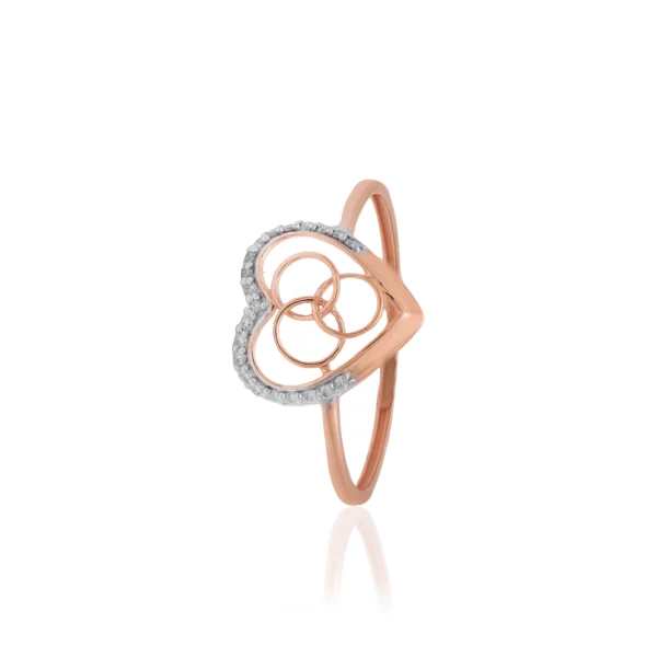 Rose Gold Diamond Ring