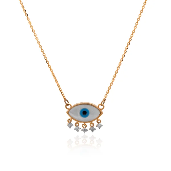 Yellow Gold Diamond Necklace