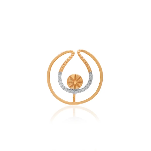 Rose Gold Diamond Pendant
