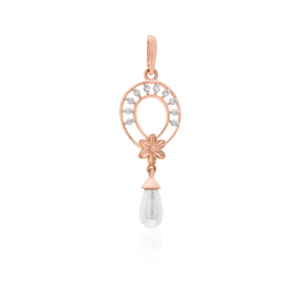 Rose Gold Diamond Pendant