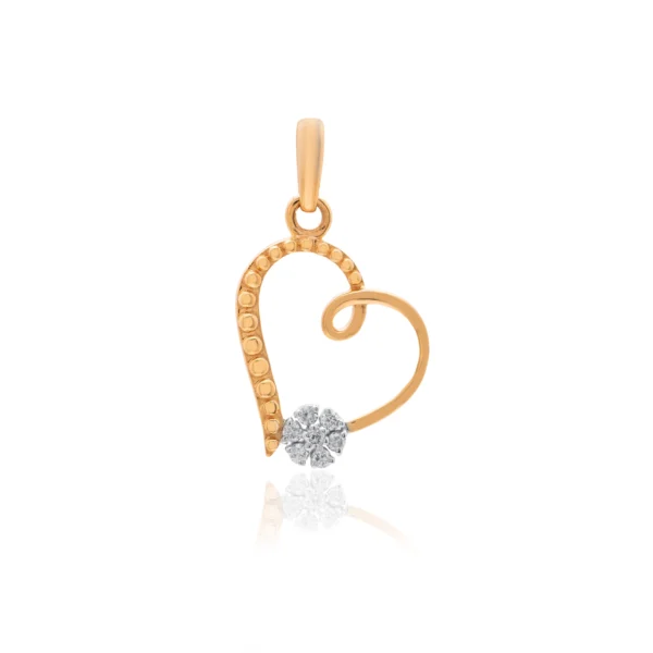 Yellow Gold Diamond Pendant