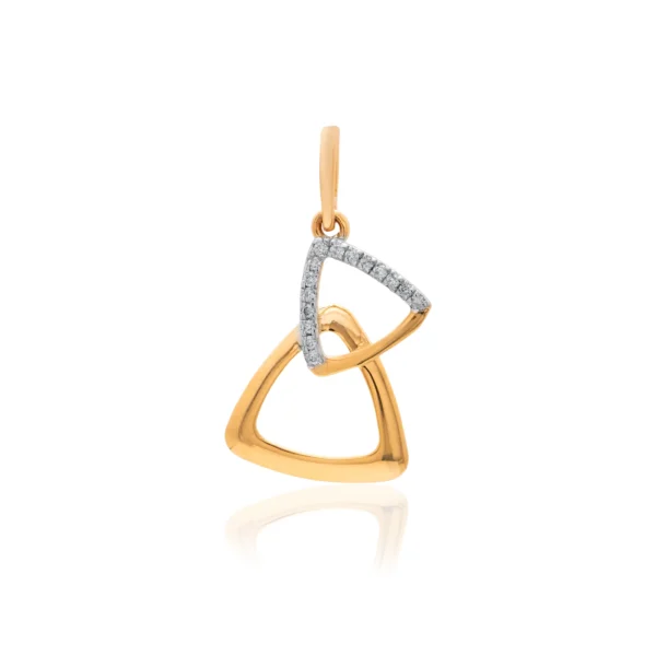 Yellow Gold Diamond Pendant