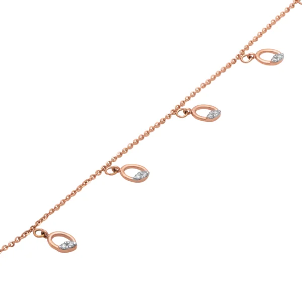 Rose Gold Diamond Bracelet