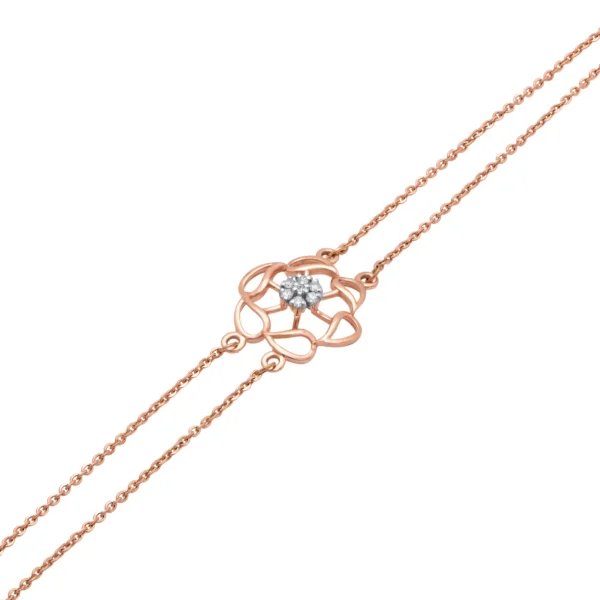 Rose Gold Diamond Bracelet