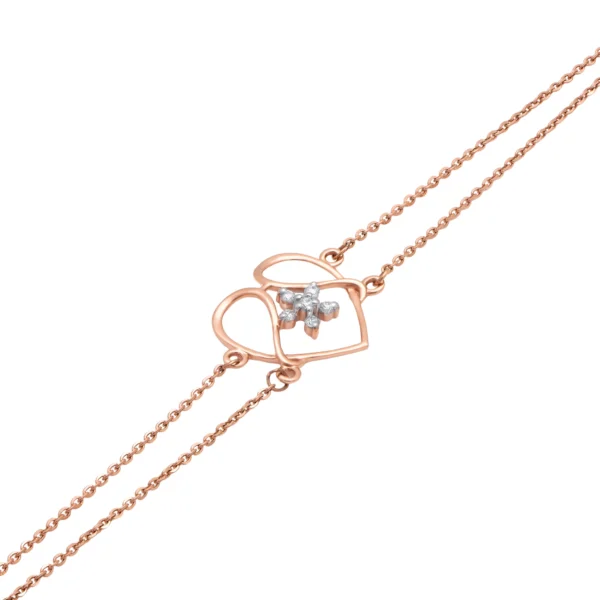 Rose Gold Diamond Bracelet