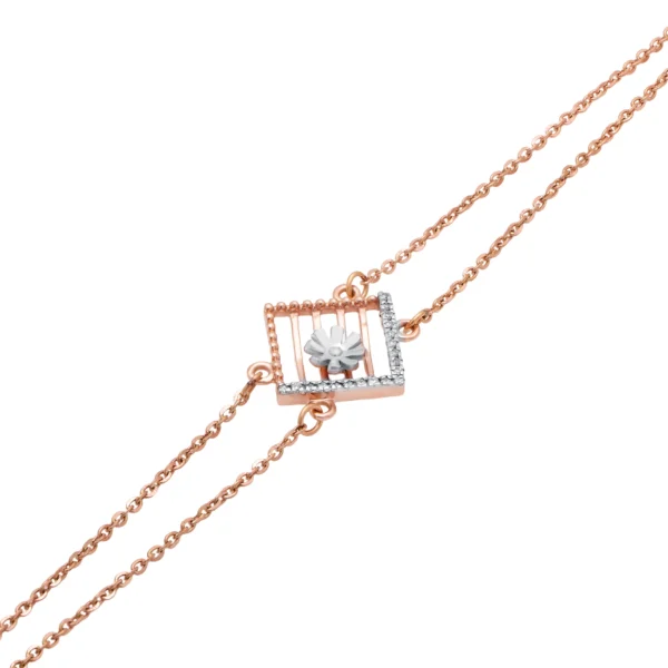 Rose Gold Diamond Bracelet