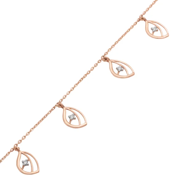 Rose Gold Diamond Bracelet