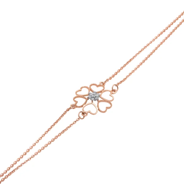 Rose Gold Diamond Bracelet