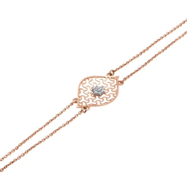 Rose Gold Diamond Bracelet