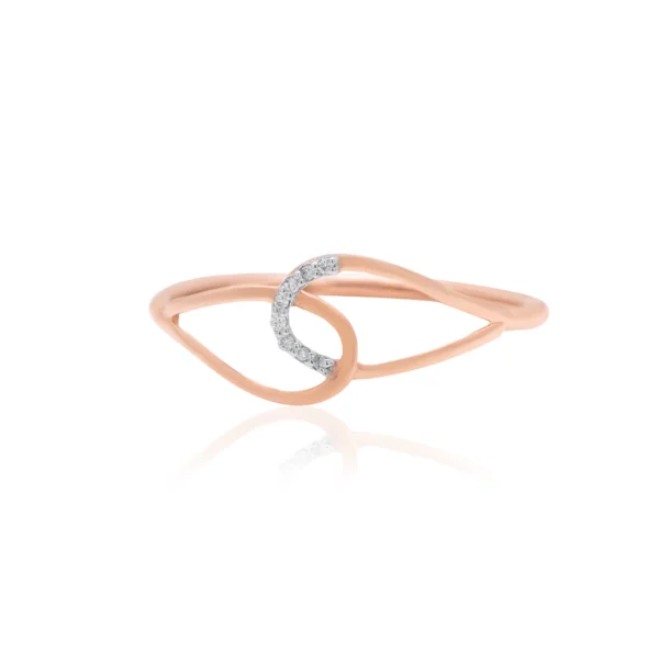 Rose Gold Diamond Ring
