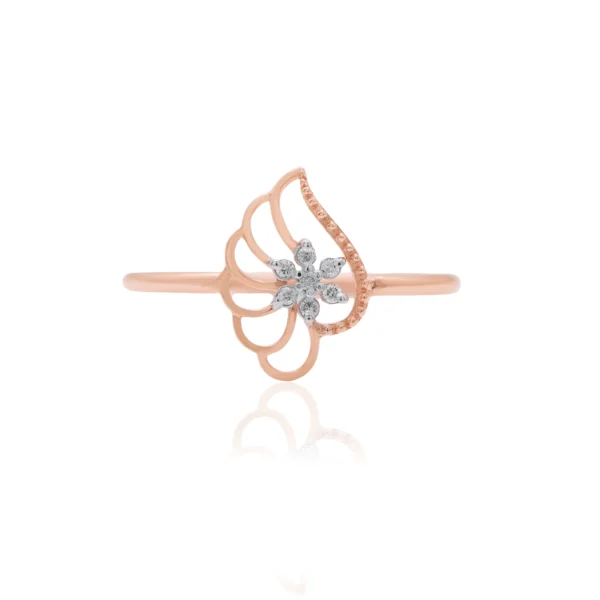Rose Gold Diamond Ring