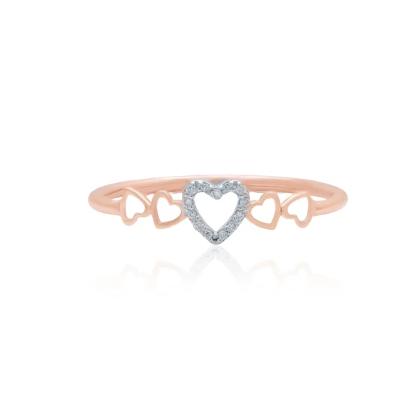 Rose Gold Diamond Ring