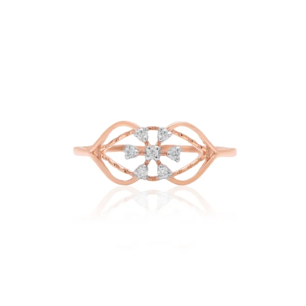 Rose Gold Diamond Ring
