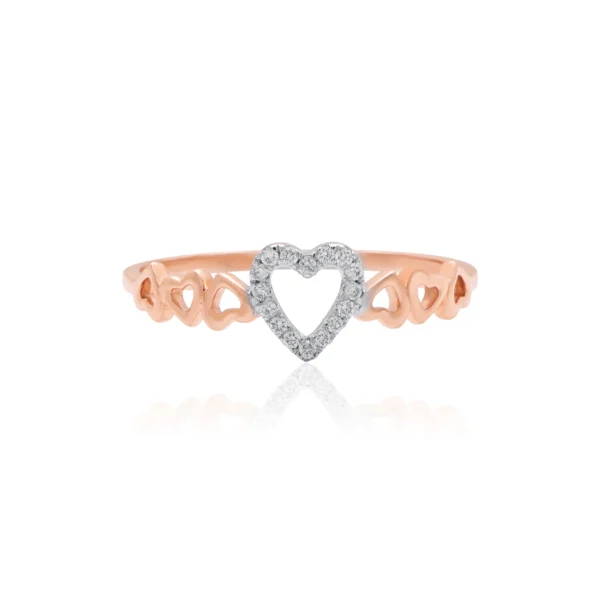 Rose Gold Diamond Ring