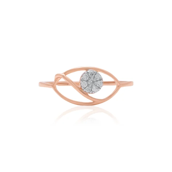 Rose Gold Diamond Ring