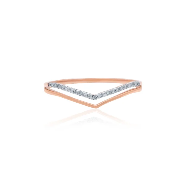Rose Gold Diamond Ring