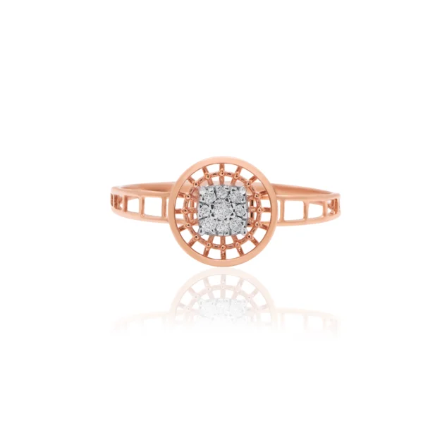 Rose Gold Diamond Ring