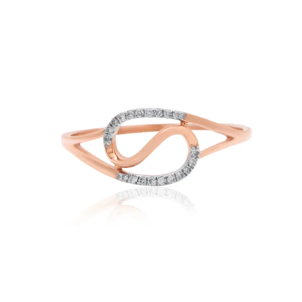 Rose Gold Diamond Ring