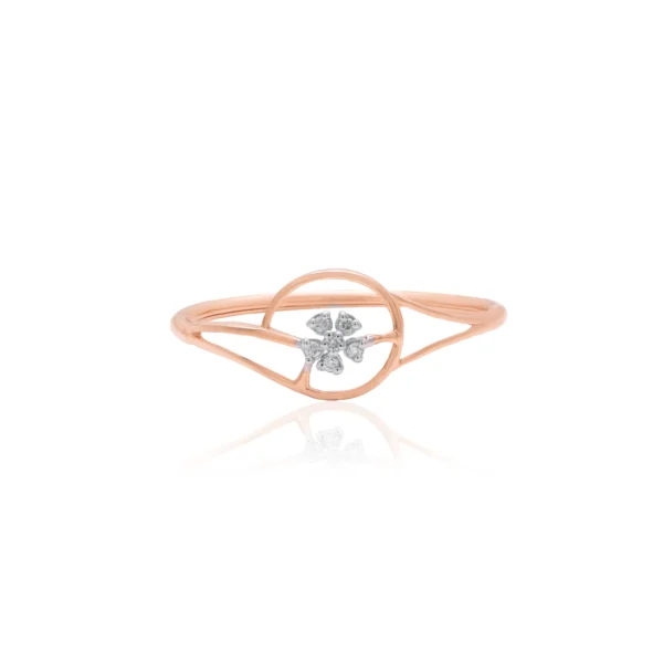 Rose Gold Diamond Ring