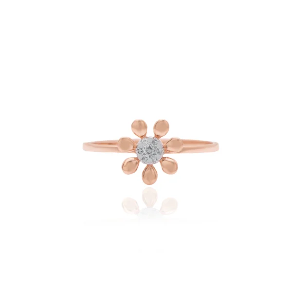 Rose Gold Diamond Ring