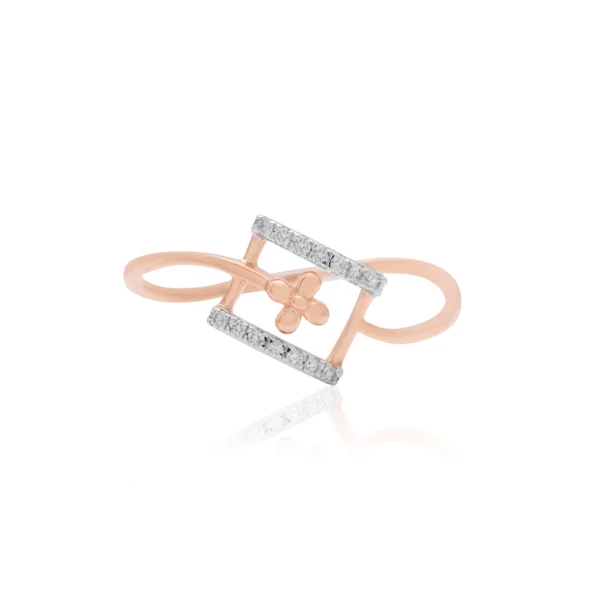 Rose Gold Diamond Ring