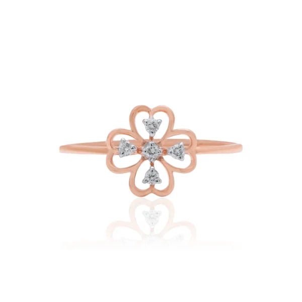 Rose Gold Diamond Ring