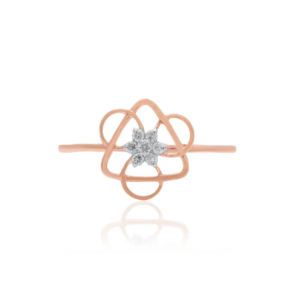 Rose Gold Diamond Ring