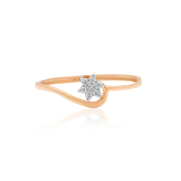 Rose Gold Diamond Ring