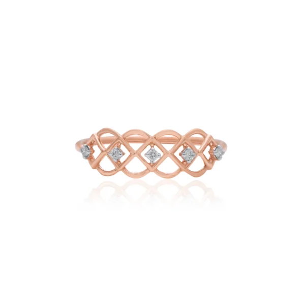 Rose Gold Diamond Ring