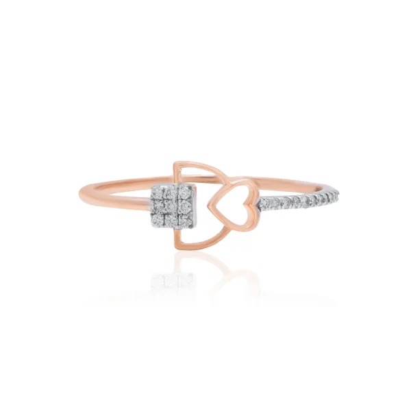 Rose Gold Diamond Ring