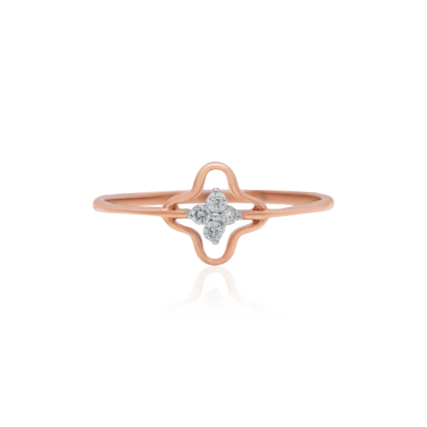 Rose Gold Diamond Ring