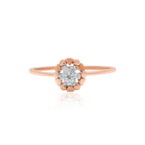 Rose Gold Diamond Ring