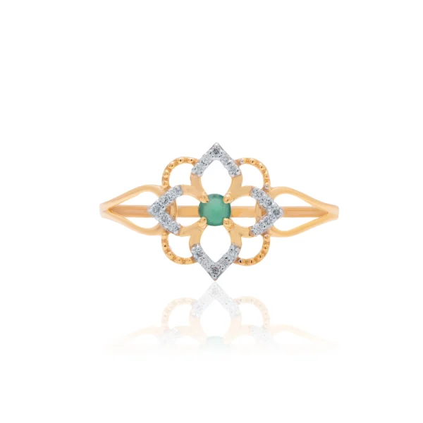 Yellow Gold Diamond Ring