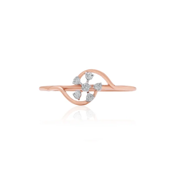 Rose Gold Diamond Ring