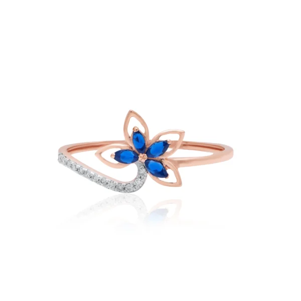 Rose Gold Diamond Ring