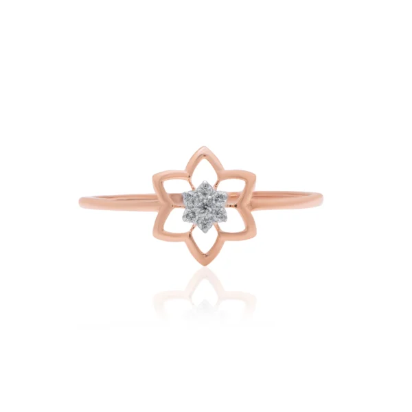 Rose Gold Diamond Ring