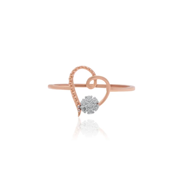 Rose Gold Diamond Ring