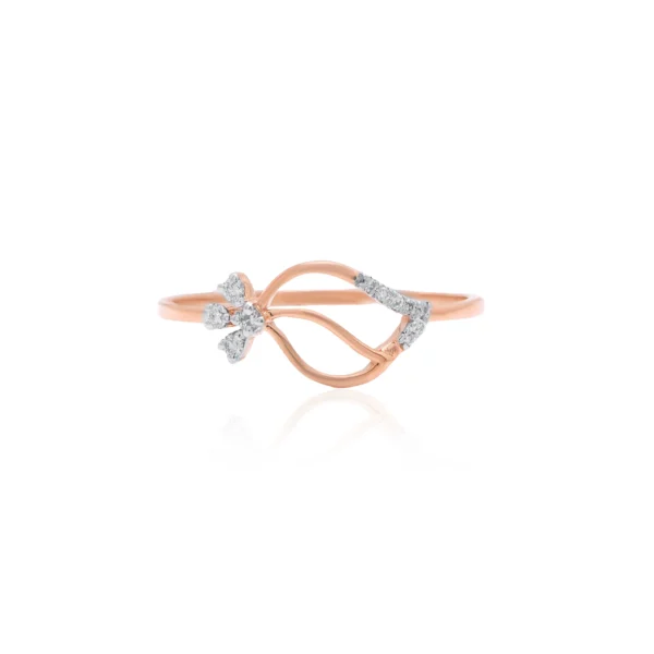 Rose Gold Diamond Ring