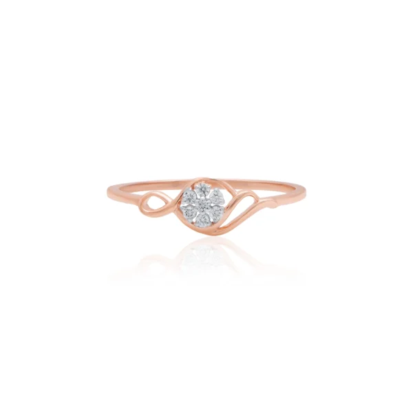 Rose Gold Diamond Ring
