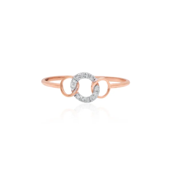 Rose Gold Diamond Ring