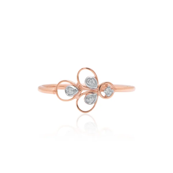 Rose Gold Diamond Ring