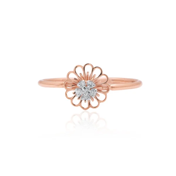 Rose Gold Diamond Ring